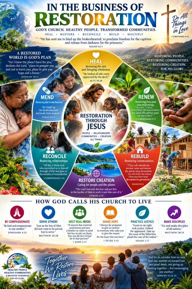 In the Business of Restoration infographic